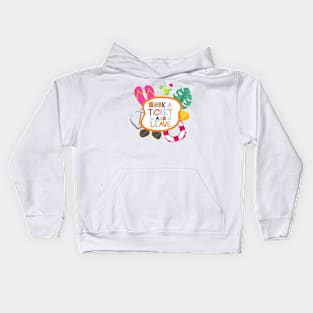 Book a ticket and leave Kids Hoodie